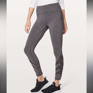 lululemon athletica Charcoal Gray 7/8 Leggings